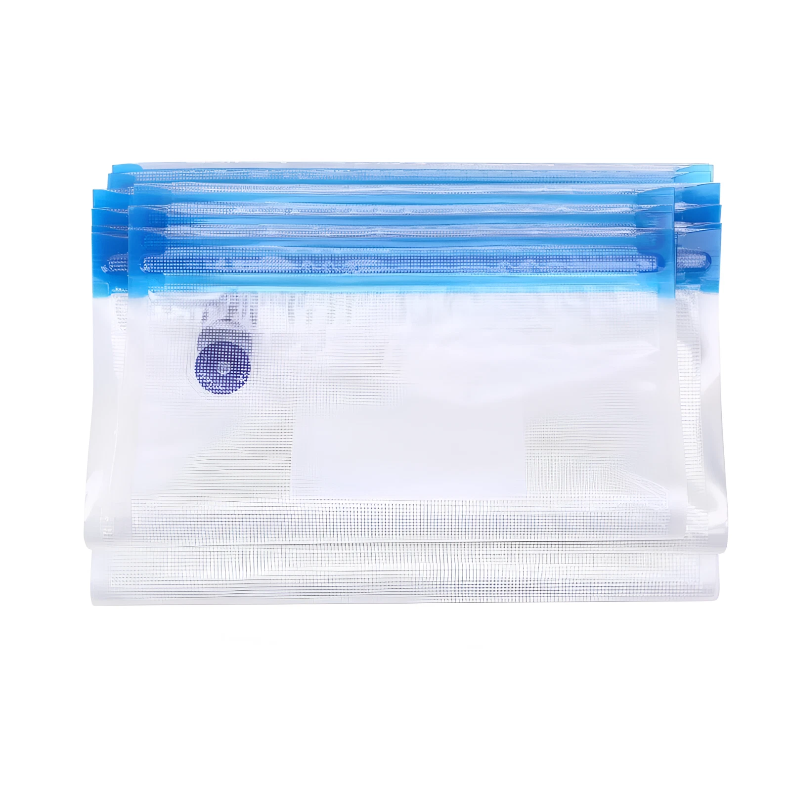 Vacuum food storage bags compatible with handheld vacuum sealer pump