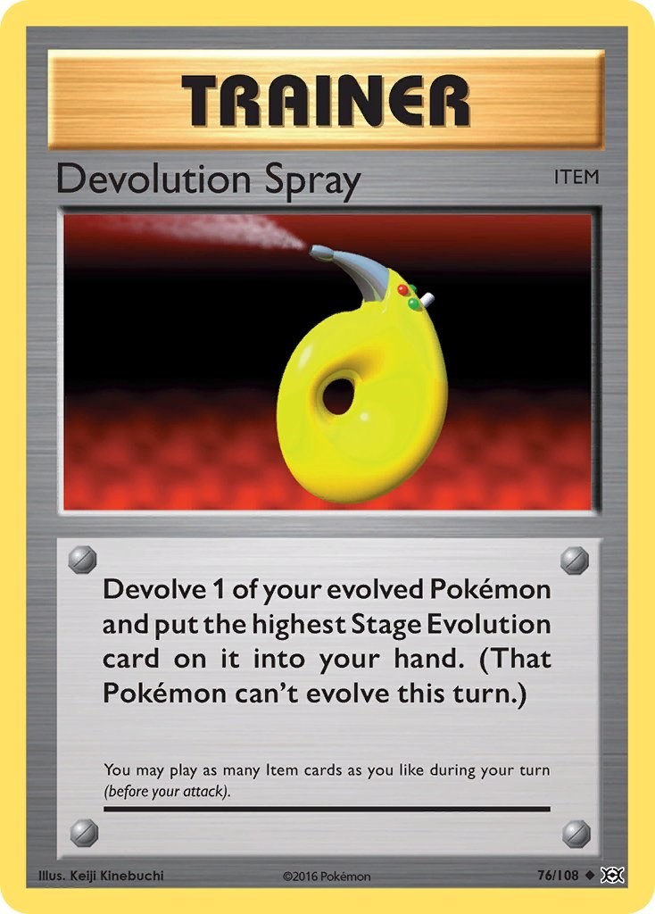 MP - Devolution Spray EVO - 76/108 XY - Evolutions