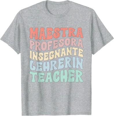 Groovy ESL Teacher English As A Second Language Teacher T-Shirt Hoodie