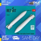 Reskit RSU48-0577 1/48 1200 L fuel tanks French Jaguar (2 pcs) (3D Printed)