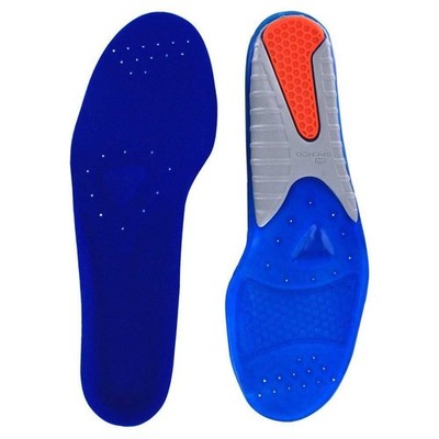Einlegesohlen Spenco Performance Gel Blau Größe 38, Fußbett, Dämpfung