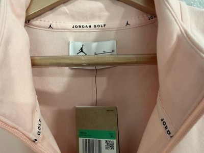 Nike Jordan Golf Men's Half-zip Long Sleeve Top FB7562-622 Pink