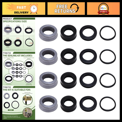 #ad #ad Pressure Washer Seal Kit for Simpson AAA 53BRD35 38 40 High Low Pressure Repai $62.99