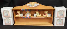 Cherished Teddies T is for Teddies Shelf Lot of 5 302953 Mint Condition