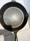 Fully Restored #12 Unmarked Wagner Cast Iron Skillet No. 12  Smooth Bottom