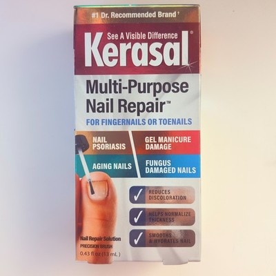 Kerasal Multi Purpose Nail Repair  For Fingernails Or Toenails (0.43oz/13ml) NEW