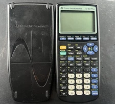 Texas Instruments TI-83 Plus Graphing Calculator - Black TESTED & WORKING 
