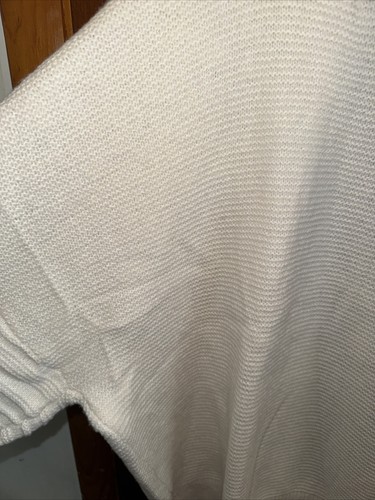 Cárdigan relajado crema inglesa So 270 talla mediana nuevo con etiquetas - Imagen 7 de 7