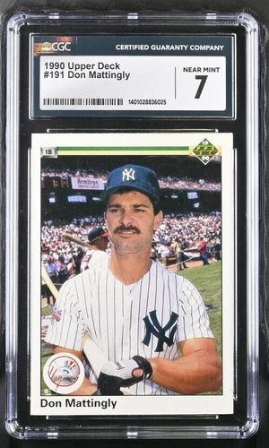 1990 Upper Deck #191 Don Mattingly CGC 7