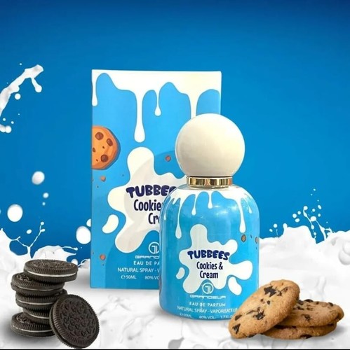 Tubbees Cookies & Cream Eau De Parfum for Kids and Women 50Ml 1.7Oz by Grandeur - Picture 2 of 4