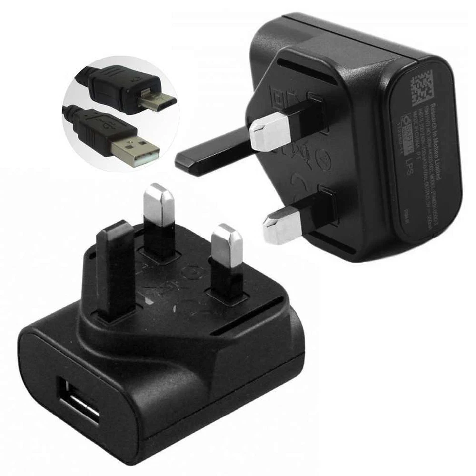 USB Charger Plug + Micro USB Cable for HTC One M8 M9 A9 Desire 530 620 820 EYE - Image 2 of 3