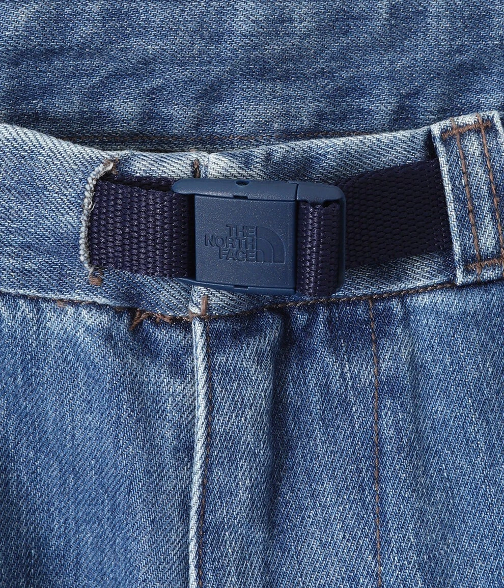 north face nanamica purple label denim wide tapered pants NT5311N