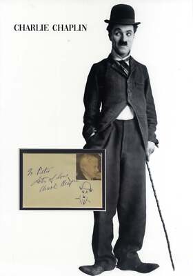 Charlie Chaplin Autograph | eBay
