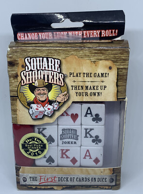 C.J. Calvert Designs Dicegame Square Shooters (2011 Ed) New Open Box. (3)
