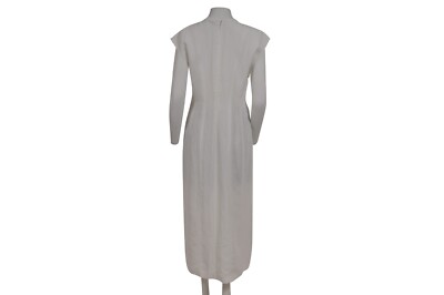 Fabiana Filippi Women V Neck Maxi Dress Medium IT 44 Ivory Whtie Linen Blend | eBay Fabiana Filippi Women V Neck Maxi Dress Medium IT 44 Ivory Whtie Linen Blend | eBay