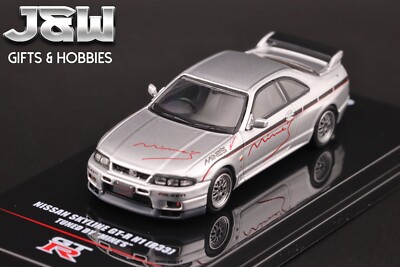 Inno64 Nissan GT-R N1 R33 Tuned By Mines Silver 1/64 | eBay