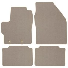 Velours Fußmatten für Toyota Yaris IV ab Bj. 2020 Automatten Passform BEIGE STD