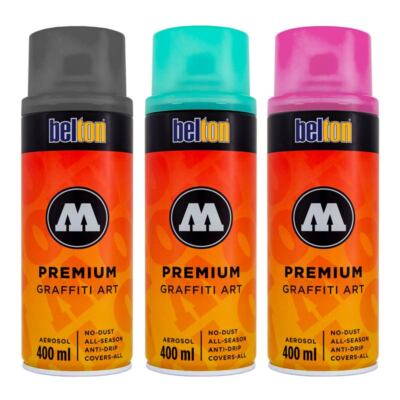 Molotow Premium Transparent 400ml - 17 Farben Graffiti Spraycans Sprühlack DIY