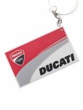 New! Ducati Corse Official Keyring Desmo GP MotoGP Bike Racing Team key ring PVC