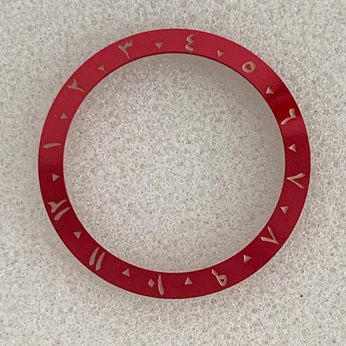 Inserto lunetta orologio 38 mm*30,5 mm per accessori di ricambio orologio sub gmt 40 mm - Foto 12 di 25