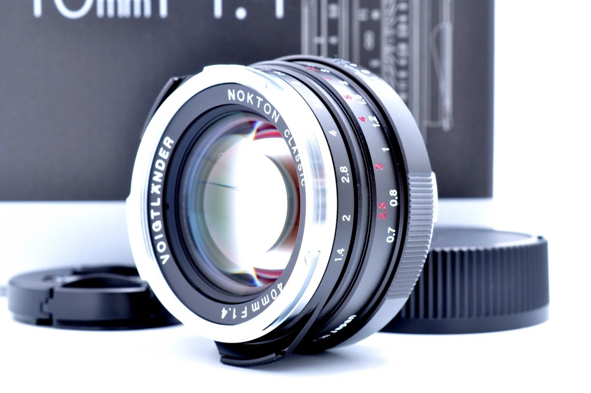 Voigtlander NOKTON classic 40mm F1.4 MC VM [Top Mint in Box