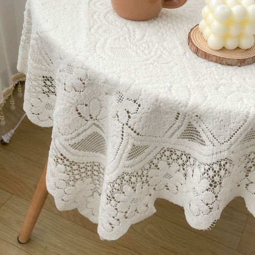 Solid Color Dinning Tables Cover Square Tea Table Cloth Tablecloth Home Decor - Picture 8 of 11