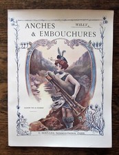 1905 Anches et Embouchures Music Musical Instruments Fun! Risque! Fin de Siecle!