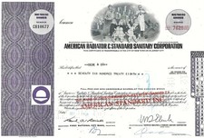 American Radiator & Standard Sanitary Corporation, 1968 (7 628 akcji)