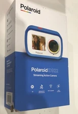 Polaroid ID922 Streaming Cam Digital/Action Waterproof Camera - Blue -(B15)