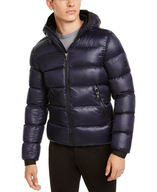 calvin klein jeans quilted military parka jacket