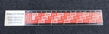 Yarway Steam Conservation Service Lenticular Ruler Chart 1973 Flicker Vari-Vue