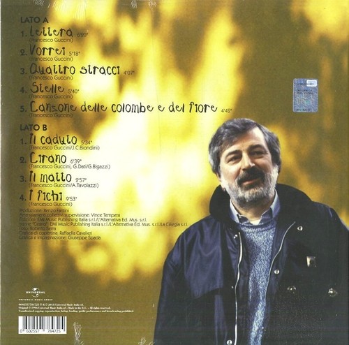 FRANCESCO GUCCINI - D'amore di morte e altre sciocchezze(2025) LP vinyl - Foto 2 di 2