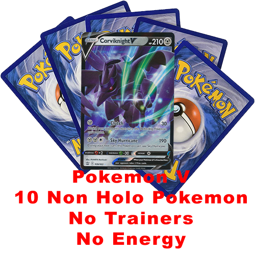 corviknight v pokemon card Full Art - 156/163 - Battle Styles your opponent takes 2 Prize cards POKEMON TCG CORVIKNIGHT V BATTLE