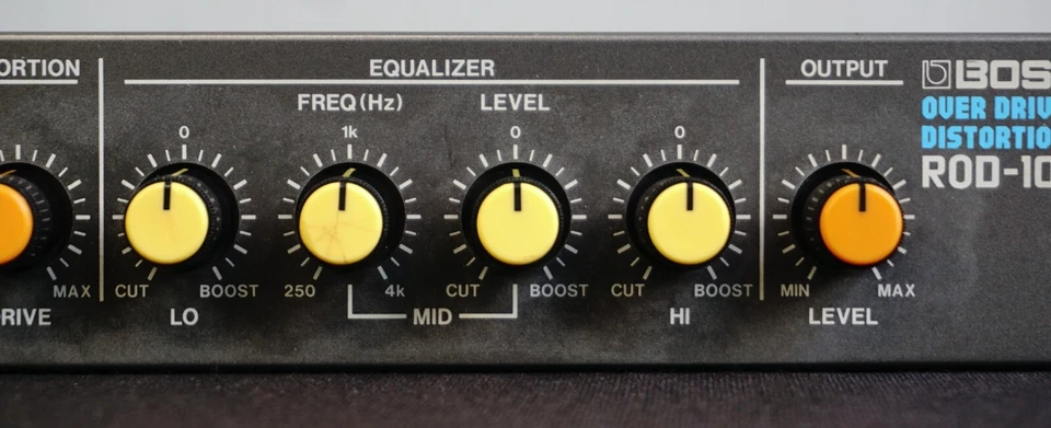 Boss ROD-10 80's Over Drive / Distortion Vintage Micro Rack - Effects Unit - Image 3 of 4