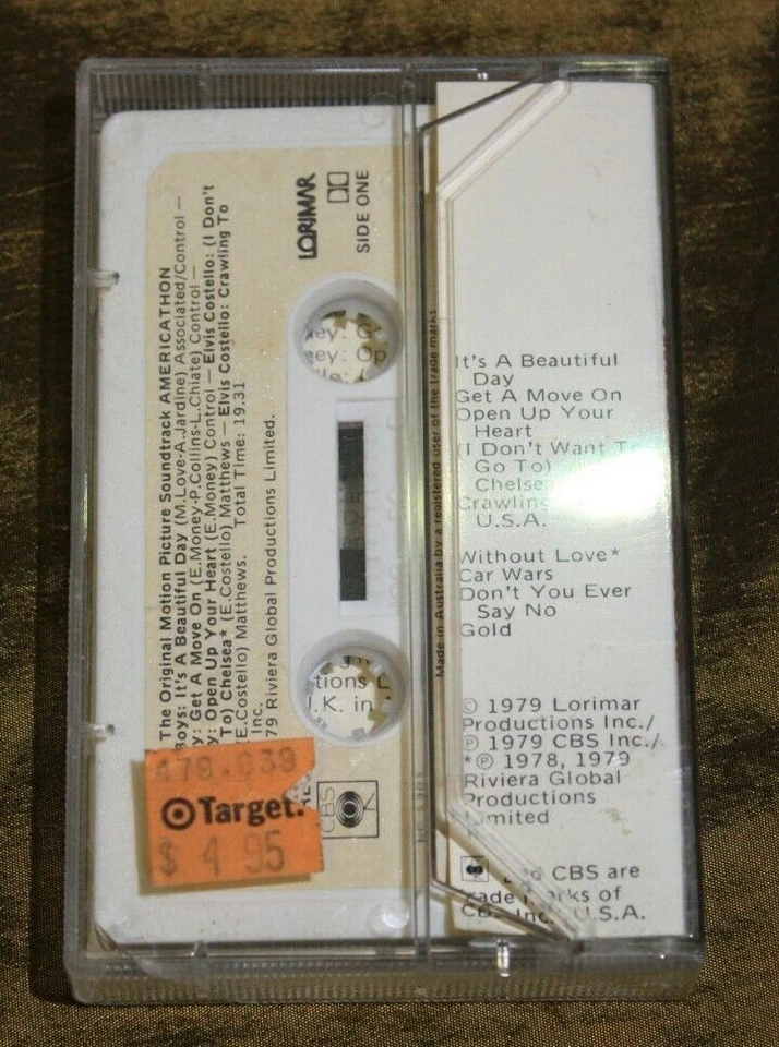 Original Motion picture Sound track Americathon Cassette PC 7367  - Image 2 of 4