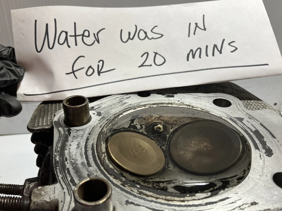 2002 Yamaha V Star 1100 Front Cylinder Head (Oem) - Изображение 3 из 4