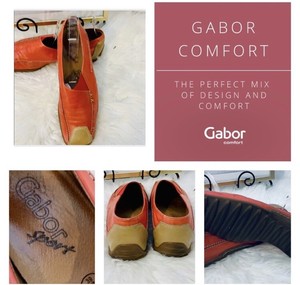 gabor orange shoes
