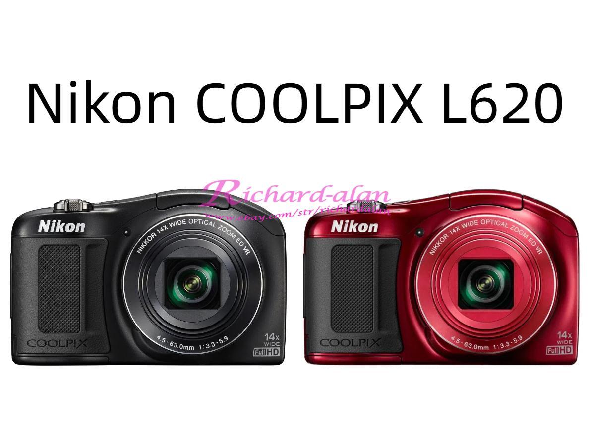 Nikon COOLPIX L620 14x Optical Zoom Vintage Digital Camera 100%  Working