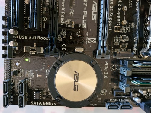 KIT PLACA BASE ASUS H97-PLUS+INTEL i7-4790K 4GHz+COOLER+16G-RAM CRUCIAL - Imagen 11 de 23