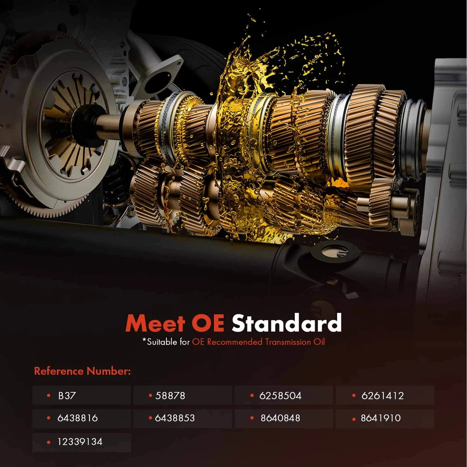 Filtro de transmisión automática para Chevrolet C30 Caprice Blazer Corvette Camaro Foto 3 de 4