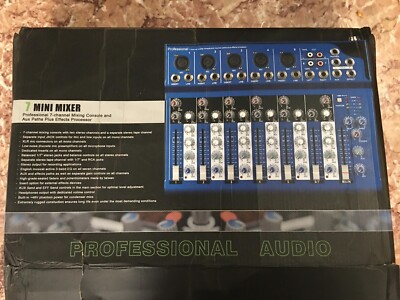 STARAUDIO 4-Channel Professional Audio Mixing Consolei Mixer
