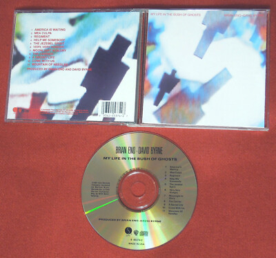 BRAIN ENO DAVID BYRNE My Life In The Bush Of Ghosts USA CD TOP! oop 1981 Electro
