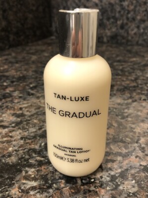 Tan Luxe The Gradual Illuminating Gradual Tan Lotion 100 ml 3.38 fl oz NEW