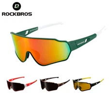 ROCKBROS Cycling Polarized Sunglasses Outdoor Sports UV400 Full Frame Glasses