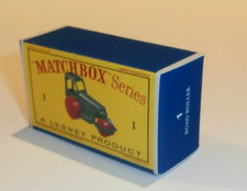 Matchbox Lesney No 1 Road Roller Empty Repro  Box on The Hot Collector
