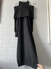 Brunello Cucinelli 100% Cashmere Long Dress Gray Size S Excellent Condition