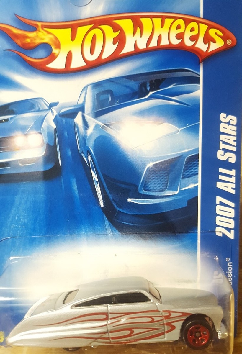 Hot Wheels Purple Passion 2007 All Stars Silver w/ Red