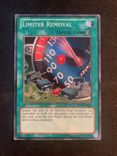 Limiter Removal - SDCR-EN023 - Cyber Dragon Revolution - Yu-Gi-Oh N/M - Picture 1 of 2