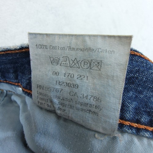 Pantalones de mezclilla MAVI para hombre 170 Max ancho azul completo talla 31x32 (medidas 31x30) - Imagen 10 de 11