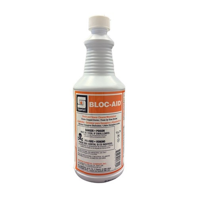 #ad Spartan Bloc Aid Drain Opener 1 Qt Bottle $24.00